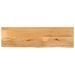 Dessus de table à bord vivant 100x30x2,5cm bois massif manguier - Photo n°1