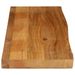 Dessus de table à bord vivant 100x30x2,5cm bois massif manguier - Photo n°4