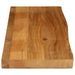 Dessus de table à bord vivant 100x30x3,8cm bois massif manguier - Photo n°4