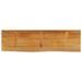 Dessus de table à bord vivant 100x30x3,8cm bois massif manguier - Photo n°5