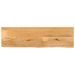 Dessus de table à bord vivant 100x40x3,8cm bois massif manguier - Photo n°1