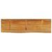 Dessus de table à bord vivant 100x40x3,8cm bois massif manguier - Photo n°5