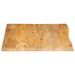 Dessus de table à bord vivant 100x80x2,5cm bois massif manguier - Photo n°4