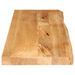 Dessus de table à bord vivant 110x20x2,5cm bois massif manguier - Photo n°4