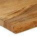 Dessus de table à bord vivant 110x20x3,8cm bois massif manguier - Photo n°7