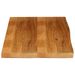 Dessus de table à bord vivant 110x60x2,5cm bois massif manguier - Photo n°4