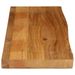 Dessus de table à bord vivant 120x30x2,5cm bois massif manguier - Photo n°4