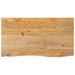 Dessus de table à bord vivant 120x60x2,5cm bois massif manguier - Photo n°1