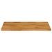 Dessus de table à bord vivant 120x60x2,5cm bois massif manguier - Photo n°3