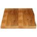 Dessus de table à bord vivant 120x60x3,8cm bois massif manguier - Photo n°4