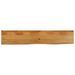 Dessus de table à bord vivant 180x30x2,5cm bois massif manguier - Photo n°1