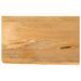 Dessus de table à bord vivant 40x20x3,8 cm bois massif manguier - Photo n°1