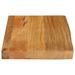 Dessus de table à bord vivant 40x30x3,8 cm bois massif manguier - Photo n°4