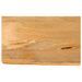 Dessus de table à bord vivant 50x20x3,8 cm bois massif manguier - Photo n°1