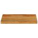 Dessus de table à bord vivant 50x30x2,5 cm bois massif manguier - Photo n°3