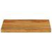 Dessus de table à bord vivant 60x20x2,5 cm bois massif manguier - Photo n°3