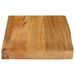 Dessus de table à bord vivant 60x20x2,5 cm bois massif manguier - Photo n°4