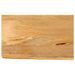 Dessus de table à bord vivant 60x20x3,8 cm bois massif manguier - Photo n°1