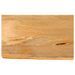 Dessus de table à bord vivant 60x30x3,8 cm bois massif manguier - Photo n°1