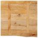 Dessus de table à bord vivant 60x60x2,5 cm bois massif manguier - Photo n°5