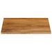 Dessus de table à bord vivant 60x60x2,5 cm bois massif manguier - Photo n°3