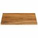 Dessus de table à bord vivant 60x60x3,8 cm bois massif manguier - Photo n°3