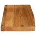 Dessus de table à bord vivant 70x20x2,5 cm bois massif manguier - Photo n°4