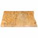 Dessus de table à bord vivant 70x60x3,8 cm bois massif manguier - Photo n°4