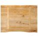 Dessus de table à bord vivant 70x60x3,8 cm bois massif manguier - Photo n°5