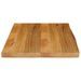 Dessus de table à bord vivant 70x60x3,8 cm bois massif manguier - Photo n°4