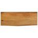 Dessus de table à bord vivant 80x30x2,5 cm bois massif manguier - Photo n°1