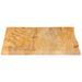 Dessus de table à bord vivant 80x80x2,5 cm bois massif manguier - Photo n°4