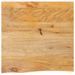 Dessus de table à bord vivant 80x80x3,8 cm bois massif manguier - Photo n°1