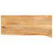 Dessus de table à bord vivant 90x40x3,8 cm bois massif manguier - Photo n°1