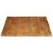 Dessus de table à bord vivant 90x80x2,5 cm bois massif manguier - Photo n°4