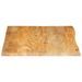 Dessus de table à bord vivant 90x80x3,8 cm bois massif manguier - Photo n°4