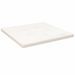 Dessus de table blanc 50x50x2,5 cm bois de pin massif - Photo n°1