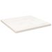 Dessus de table blanc 60x60x2,5 cm bois de pin massif - Photo n°1