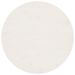 Dessus de table Blanc Ø80x2,5 cm Bois de pin massif - Photo n°1
