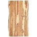 Dessus de table Bois d'acacia massif 120x(50-60)x3,8 cm - Photo n°1