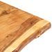 Dessus de table Bois d'acacia massif 120x(50-60)x3,8 cm - Photo n°3