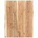 Dessus de table Bois d'acacia massif 80x(50-60)x3,8 cm - Photo n°1