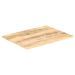 Dessus de table Bois de manguier solide 15-16 mm 70x60 cm - Photo n°3