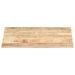 Dessus de table Bois de manguier solide 15-16 mm 70x60 cm - Photo n°4