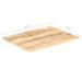 Dessus de table Bois de manguier solide 15-16 mm 80x60 cm - Photo n°6