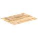 Dessus de table Bois de manguier solide 15-16 mm 80x60 cm - Photo n°9