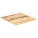 Dessus de table Bois de manguier solide 25-27 mm 60x60 cm - Photo n°6