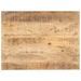 Dessus de table Bois de manguier solide 25-27 mm 70x60 cm - Photo n°1