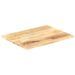 Dessus de table Bois de manguier solide 25-27 mm 70x60 cm - Photo n°3