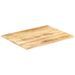 Dessus de table Bois de manguier solide 25-27 mm 70x60 cm - Photo n°8